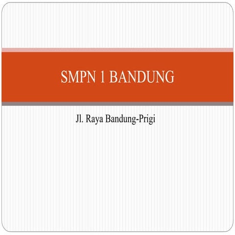 TUGAS TIK POWER POINT IX G SMPN 1 BANDUNG TULUNGAGUNG