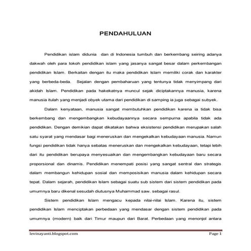 Tokoh-Tokoh Pendidikan Islam