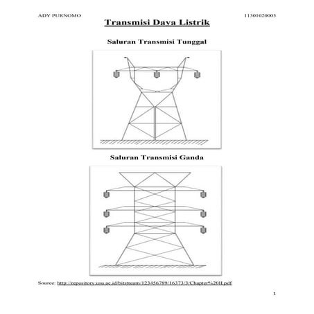 Tugas Transmisi Daya Listrik