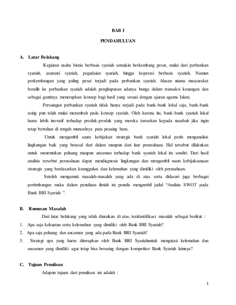 13+ Latar Belakang Bank Bri Syariah