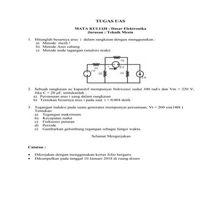 Tugas uas sem ganjil 17 18