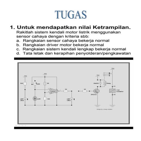 Tugas unsur penunjang