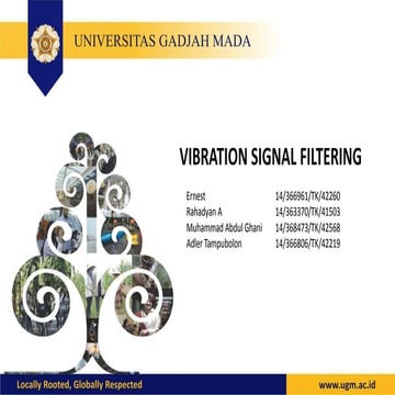 vibration signal filtering