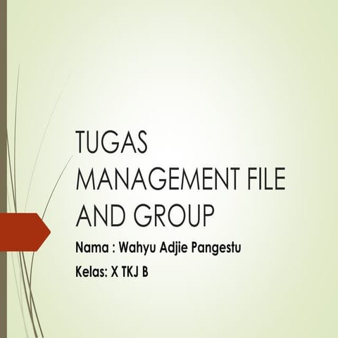 Management File And Group