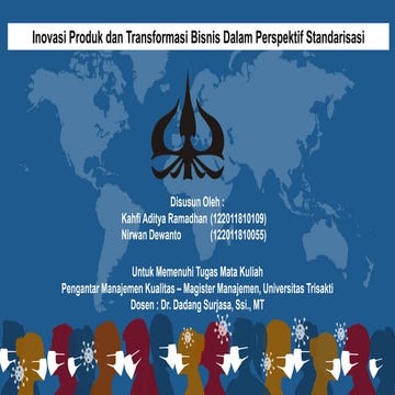 Webinar Inovasi Produk dan Transformasi Bisnis Dalam Perspektif Standardisasi