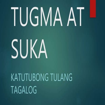 Tugma at suka