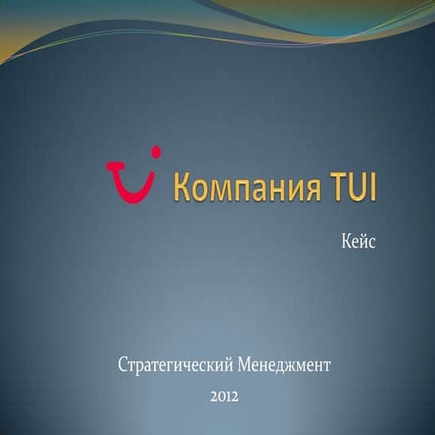 TUI: A short introduction | PDF