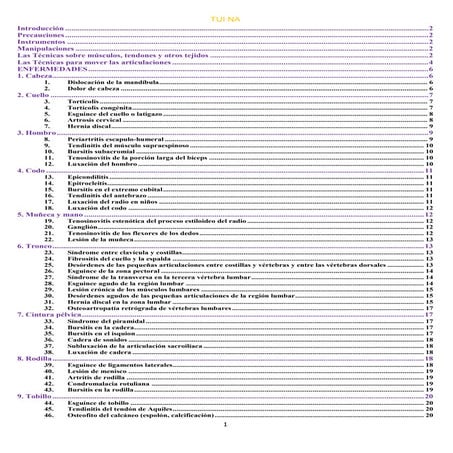 Tui na | PDF