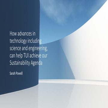 TUI second interview presentation - Sarah Powell.pptx