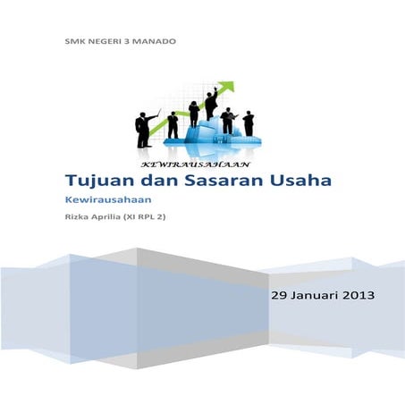 Makalah Tujuan & Sasaran Usaha