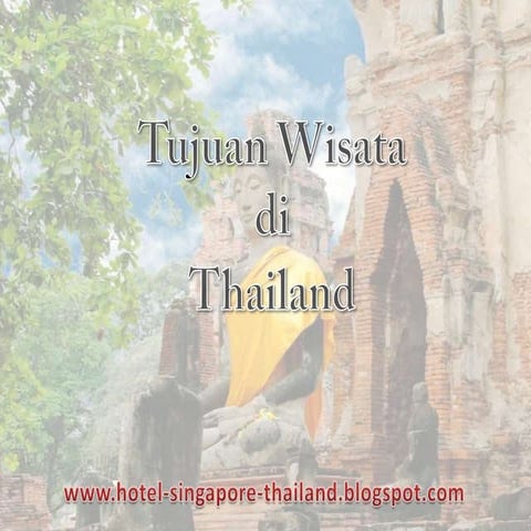 Tujuan Wisata Thailand