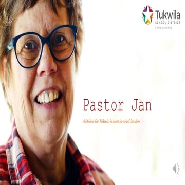 Tukwila School District 2017 WASA Community Award: Pastor Jan Bolerjack ...