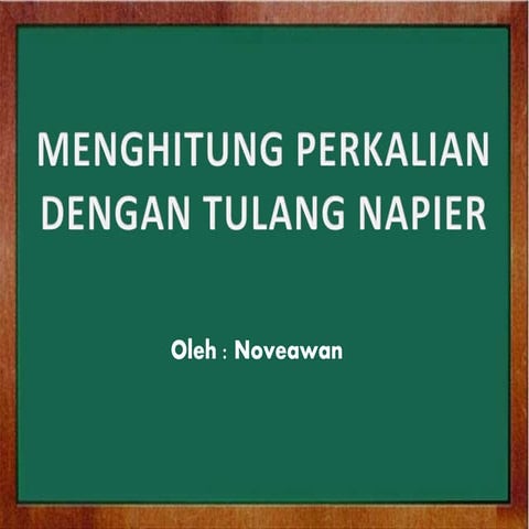 Tulang napier