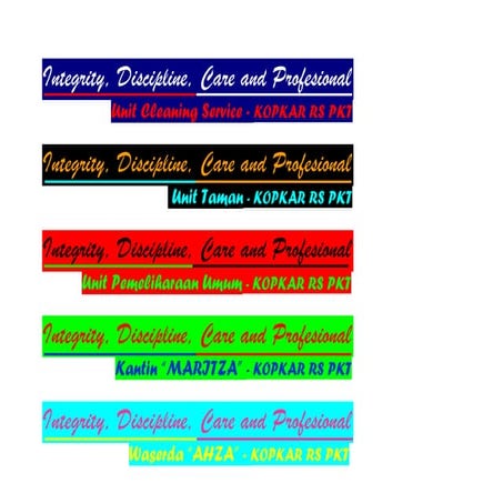 Tulisan bordir belakang