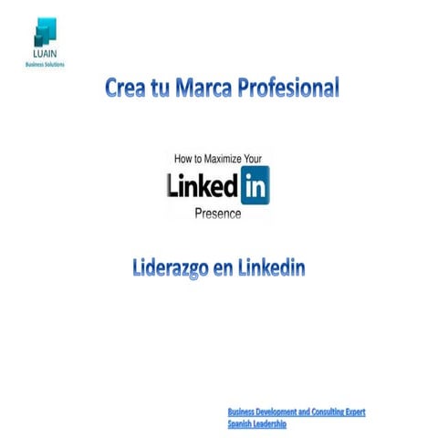 Tu marca en linkedin