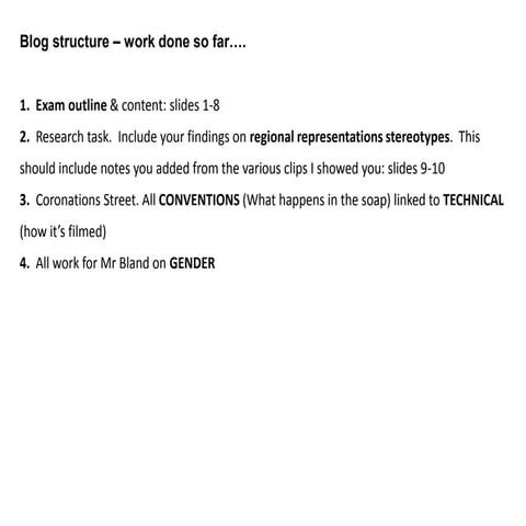 Tumblr blog   exam outline