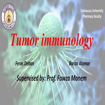 Tumor Immunology