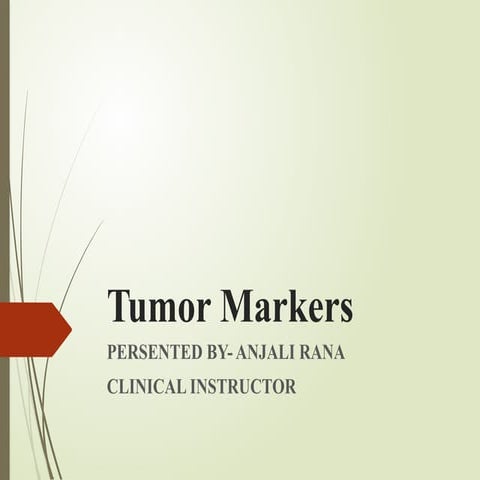 Comprehensive Overview of Tumor Markers in Cancer Diagnosis and ...