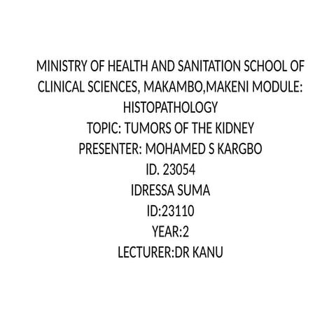 TUMOR OF THE KIDNEY 2.pptxfhjbvggffffghv