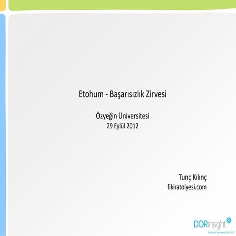 Başarısızlık Araştırması