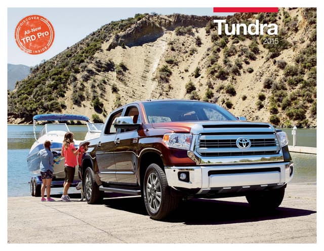 Tundra2015 Toyota Tundra Brochure | Toyota Dealer serving