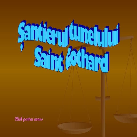 Tunelul saint gothard