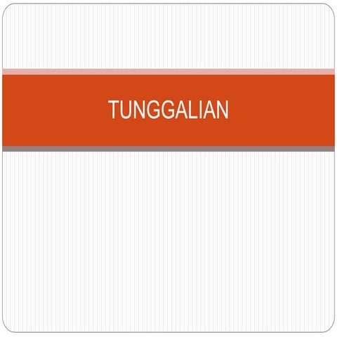 Tunggalian