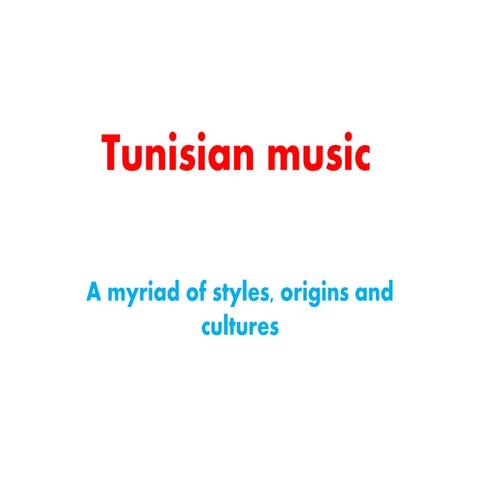 Tunisian music