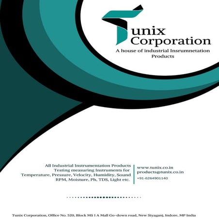 Tunix Corporation | Temperature Measure | Supplier of All Industrial instruments