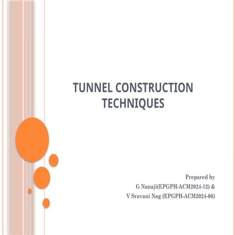 Tunnel Construction Techniques/Methods.pptx