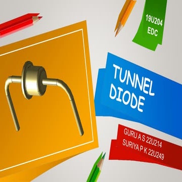 tunneldiode by guru a s and suriya p k r