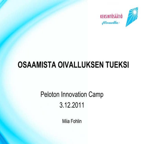 Tuoteväylä ja peloton 031211