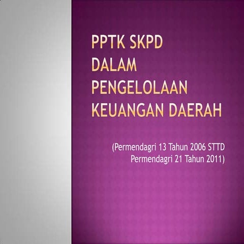 Tupoksi pptk