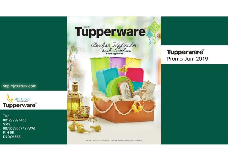 Harga Katalog Tupperware juni 2019 Agen Tupperware Kebumen