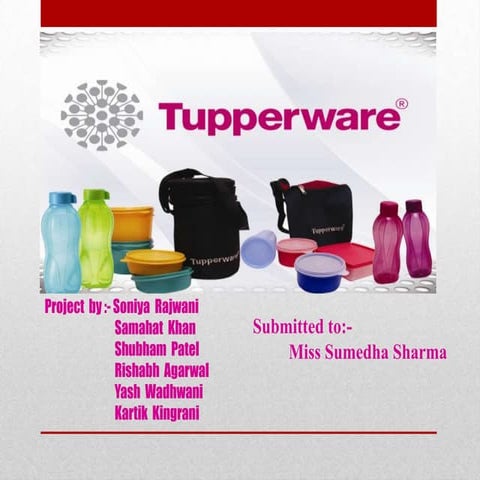 Tupperware ppt ... | PPTX