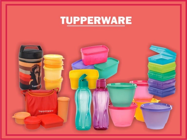 Tupperware products