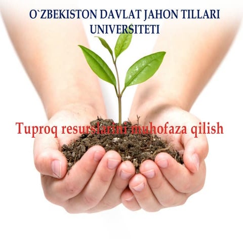 tuproqning tarkibi tuzilishi mavzusida taqdimot | PPTX