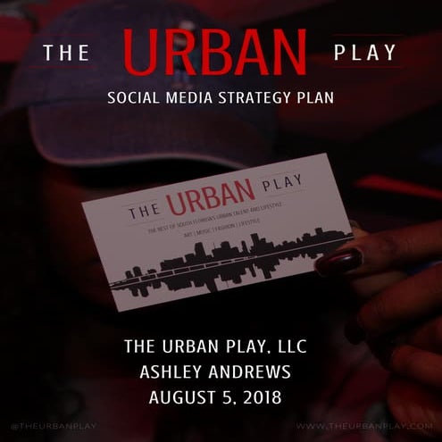 The Urban Play Social Media Strategy Plan