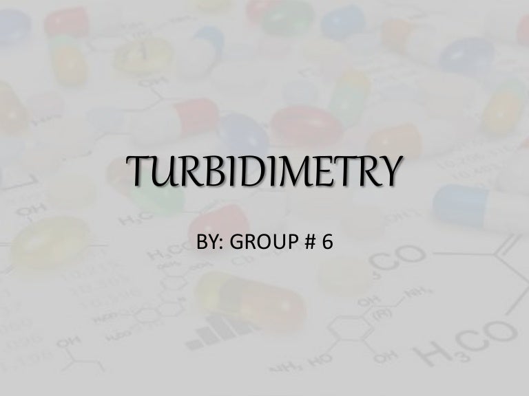 Turbidimetry