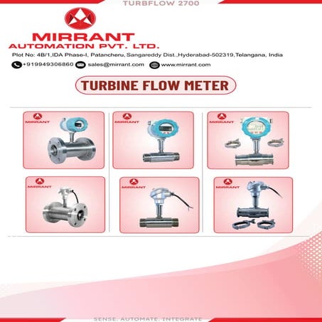 Turbine Flow Meters: Accurate Solutions for Clean Liquid Flow | PDF