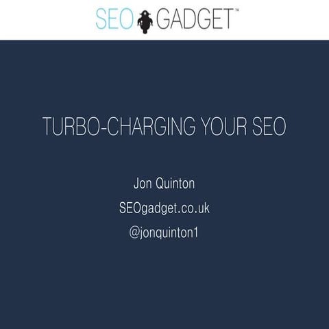 Turbo Charging your SEO Building Strategy