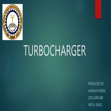 Turbocharger 
