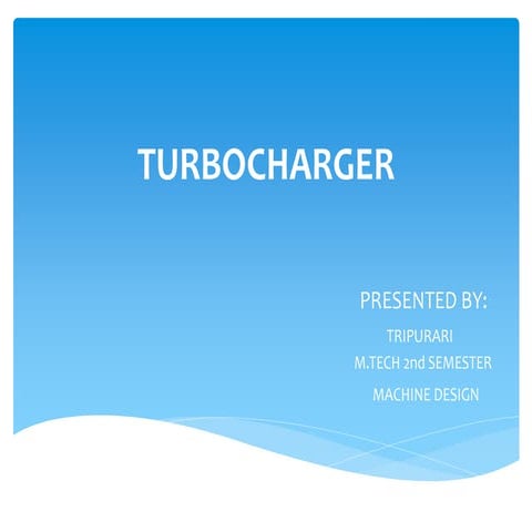 Turbocharger by student of itggu