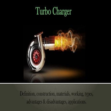 Turbocharger of an internal combustion Engine-ppt x1.pptx