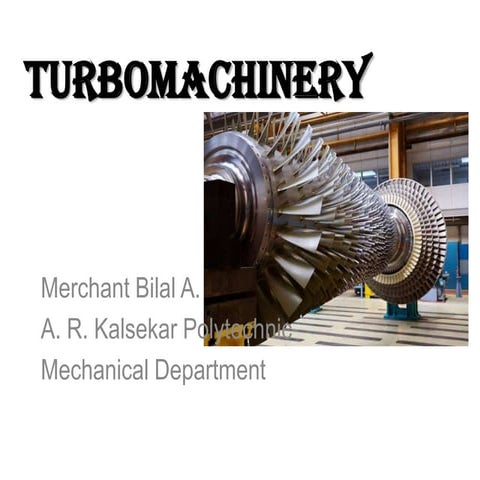 Turbomachinery presentation