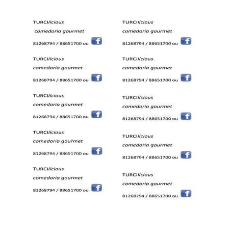 Turc ilícious rosto