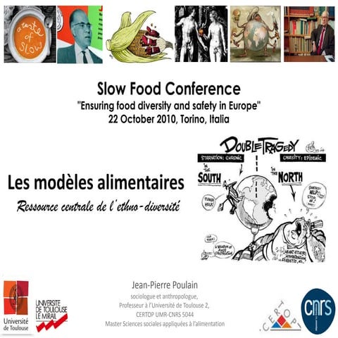 Modèles alimentaires et ethno-diversité  