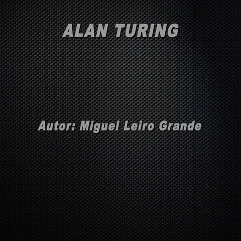 Alan Turing