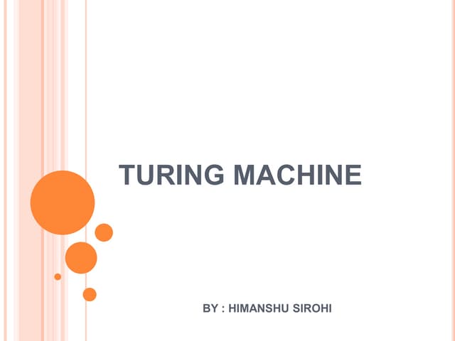 Turing machine