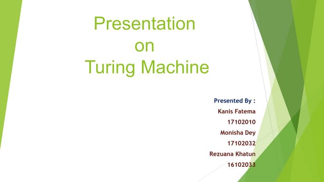 Turing machine